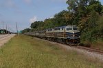 CSX's business train makes its way east across the Grand Rapids Sub